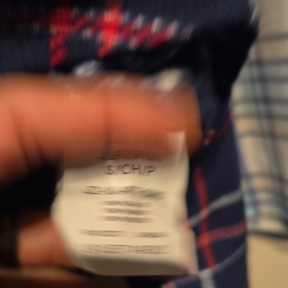 2 For 1 Lee Women's Plaid Button Down Shirts - Navy and Light Blue - Picture 6 of 8